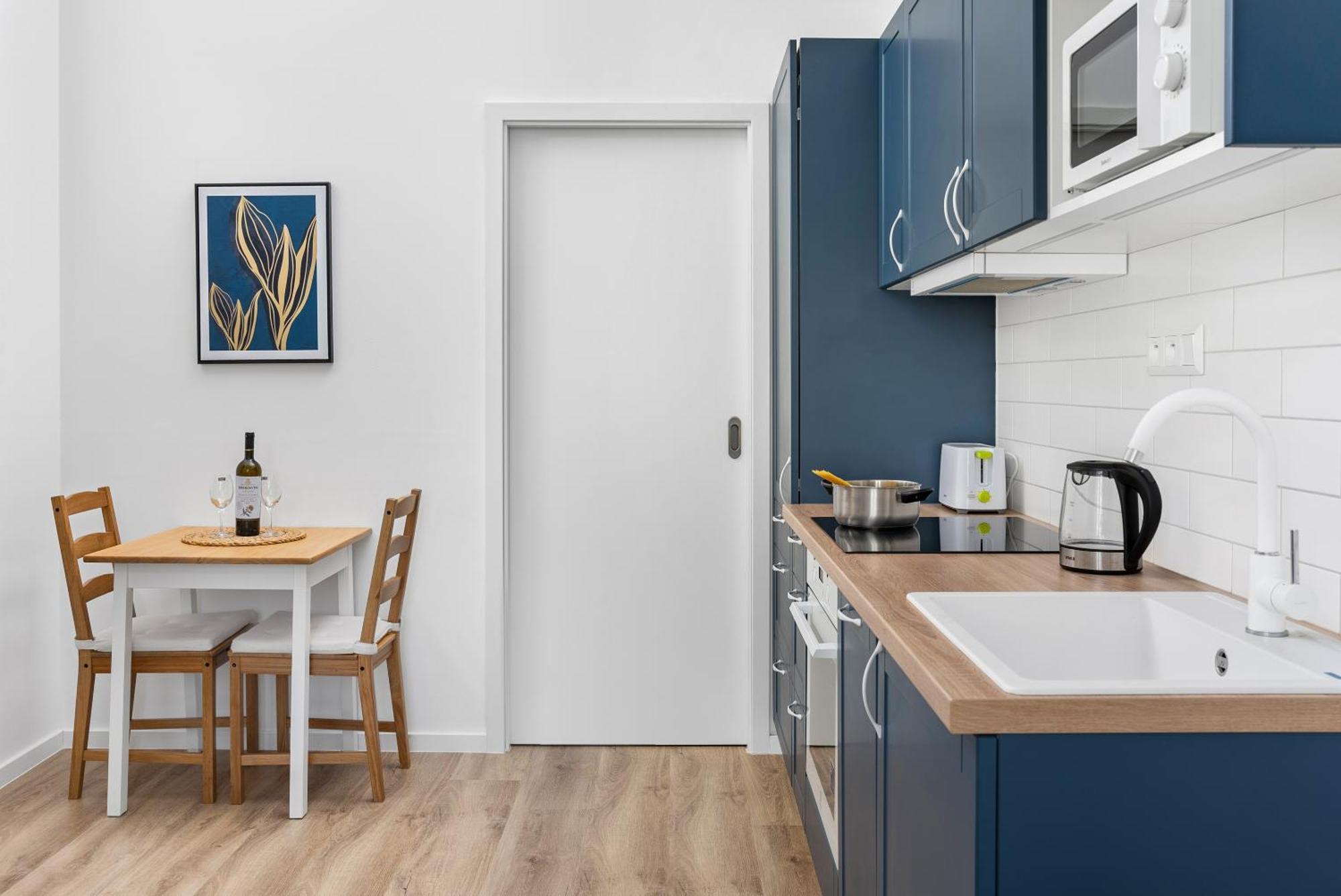 Utulny Apartman V Centru Azur Brno Bagian luar foto